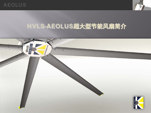 AEOLUS大型工业风扇简介和案例