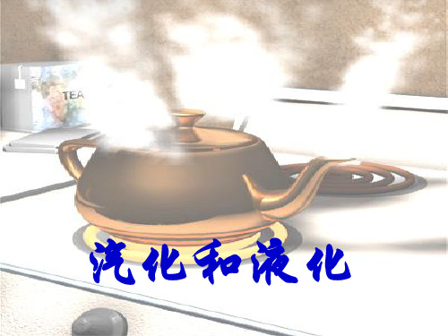 3.3汽化和液化 优秀课件人教版八上