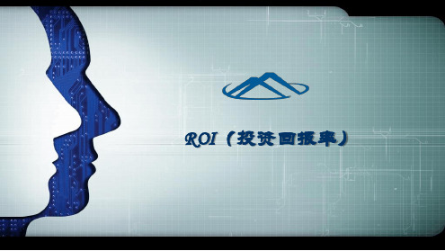 ROI投资回报率培训最新PPT课件