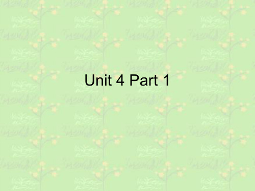 人教goforit八年级下册Unit4短语大全
