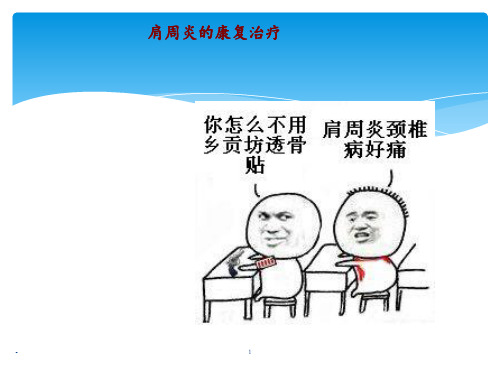 针灸治疗肩周炎ppt课件