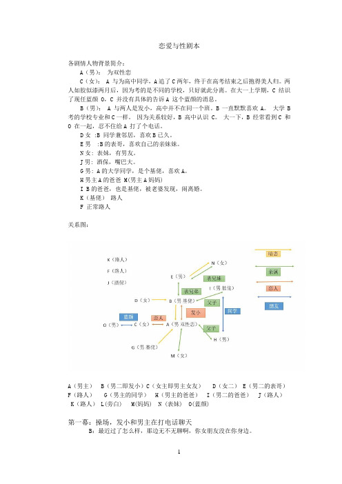 剧本恋爱