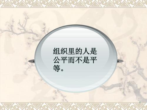 个体行为与组织的匹配ppt课件