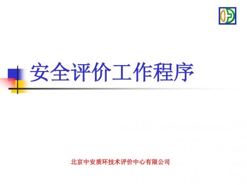 安全评价程序