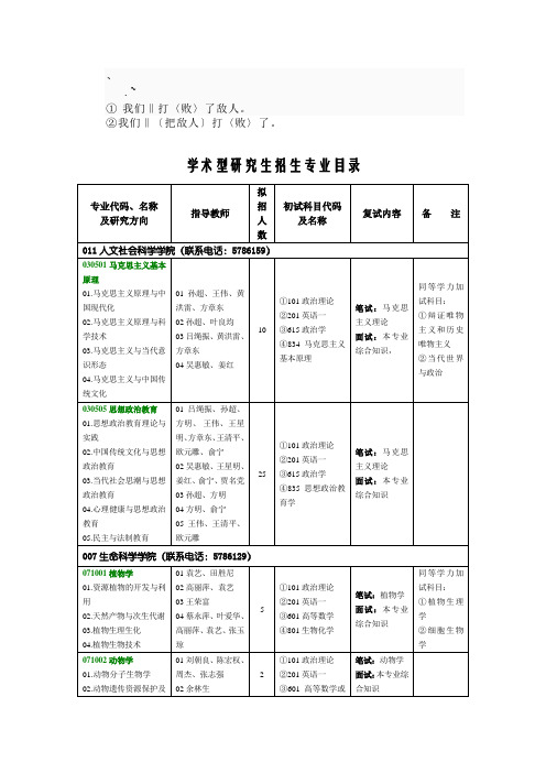 Bk-rxxtc安徽农业大学 专业目录