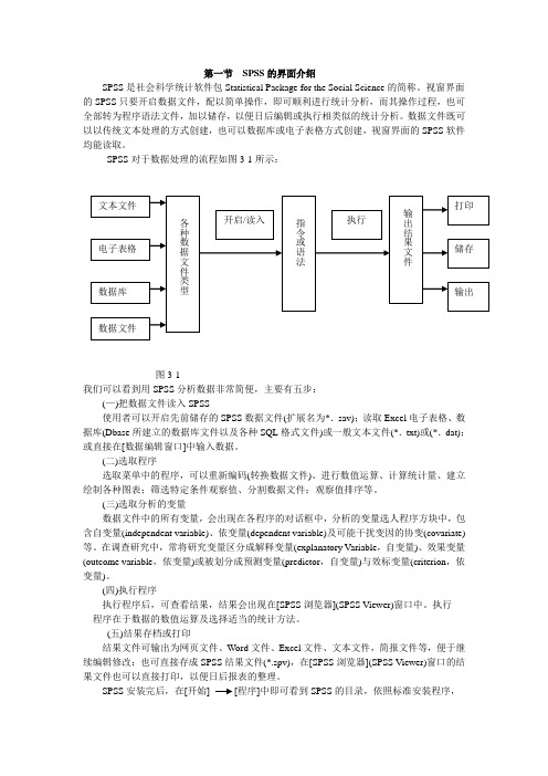 SPSS的界面介绍