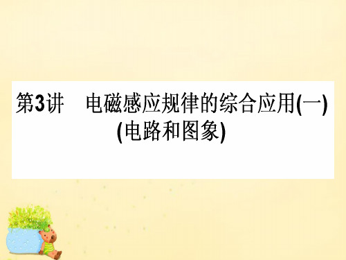 【师说】2017届高三物理一轮总复习 第9章《电磁感应》3.1电磁感应规律的综合应用(一)(电路和图象)课件