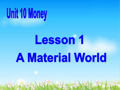 北师大课标版高中英语必修4Unit 10Lesson1(共25张PPT)