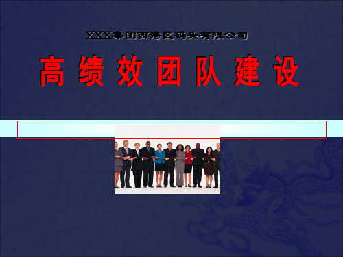 《高绩效团队建设》PPT课件_OK