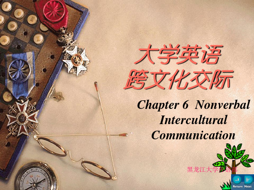 2019-2020年大学英语跨文化交际教学课件Chapter6NonverbalInterculturalCommunication幻灯片