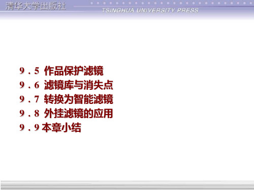 PhotoshopCS图形图像处理教程滤镜的应用