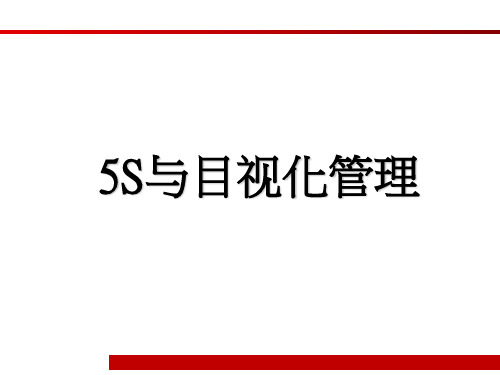 05  5S与目视化管理(共29页)