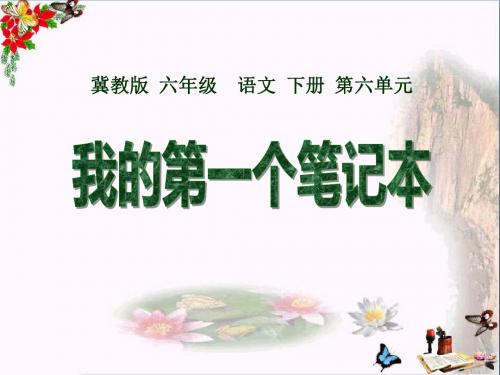 我的第一个笔记本_PPT优秀课件3