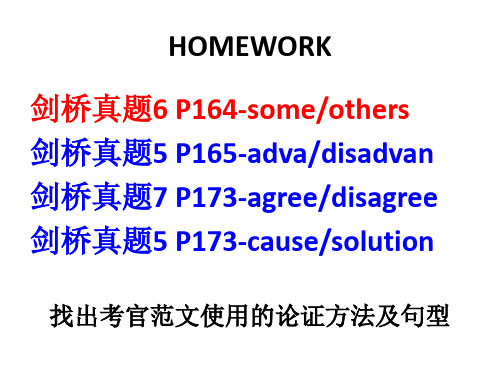 雅思大作文讲座-6.5