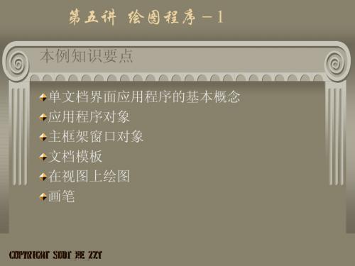Ms Visual C++讲义1 绘图程序-1