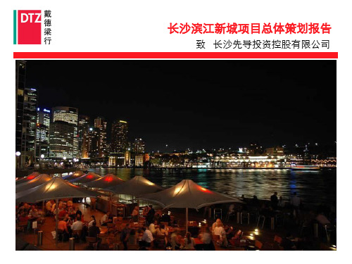 长沙滨江新城项目总体策划报告