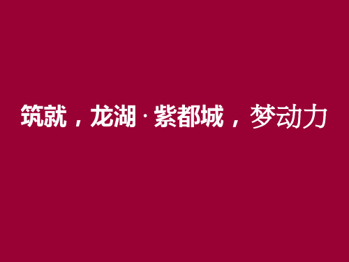 某地产西安某地产紫都城项目广告推广策略方案