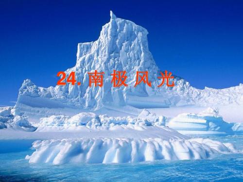 南极风光PPT