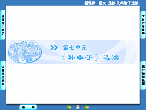 郑人有且买履者人教版选修《先秦诸子选读》 ppt课件