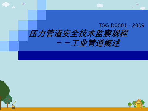 TSGD0001-2009压力管道安全技术监察规程--工业管道概述