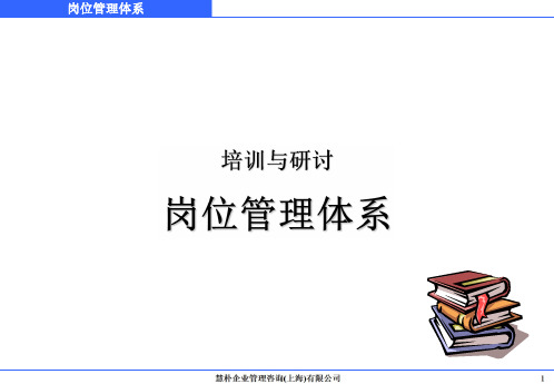 岗位管理体系教材(PDF 96页)