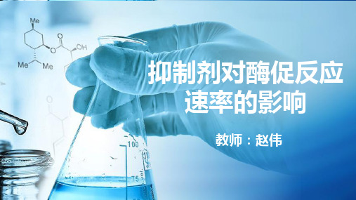 3.3 抑制剂对酶促反应速率的影响-赵伟