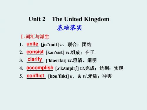 人教版book5unit2复习课件