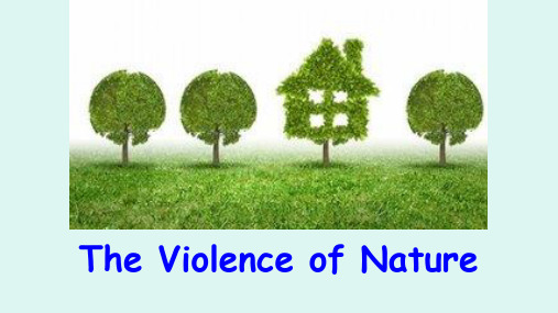 外研版高中英语Book 3 Module 3 The Violence of Nature reading 教学课件共24张PPT含视频.ppt