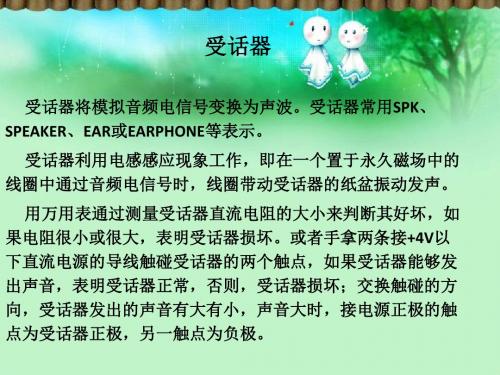 1.受话器