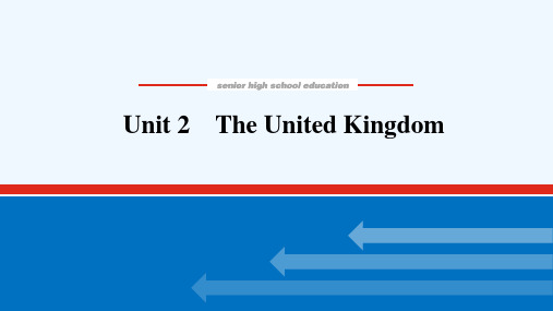 统考版2022届高考英语一轮复习必修⑤Unit2TheUnitedKingdom课件