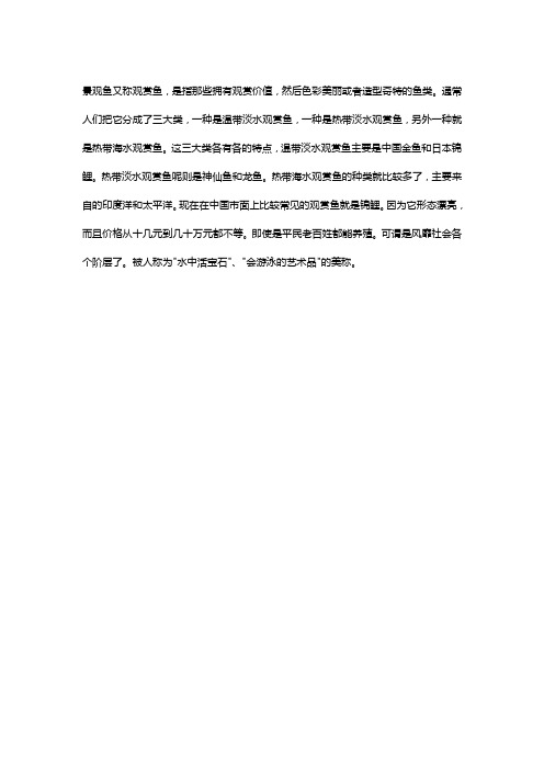 对景观鱼最好的过滤系统你选对了吗？