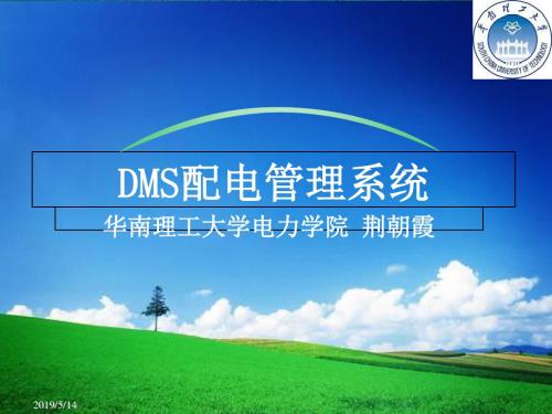 最新-DMS配电网管理系统-PPT文档资料