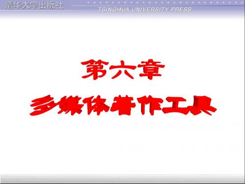 多媒体技术及应用 第6章