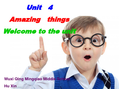 牛津英语 7B unit 4 welcome to the unit