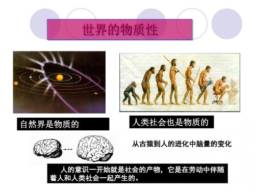 世界的物质性PPT课件15 人教课标版