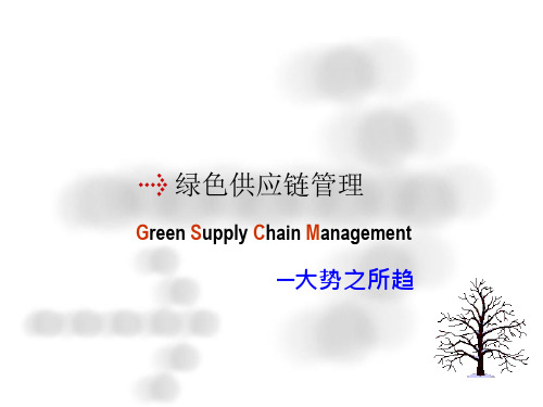 绿色供应链管理概述.pptx