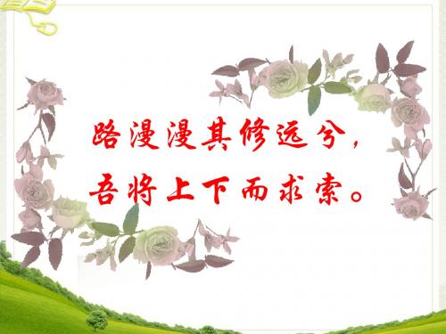 《雷电颂》课件
