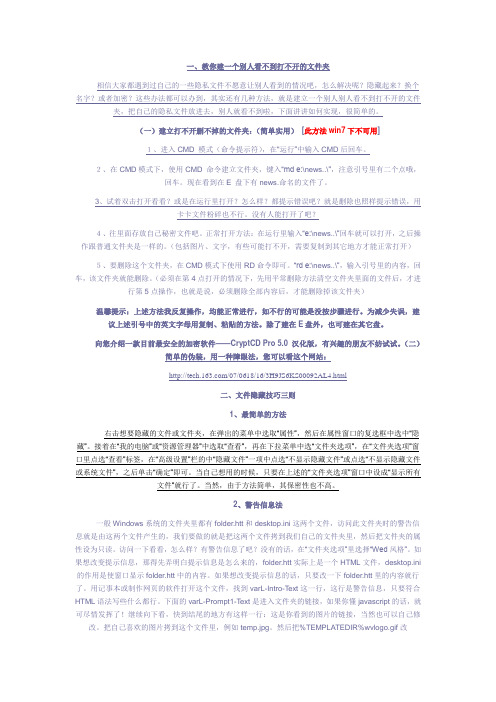 隐私文件怎么办