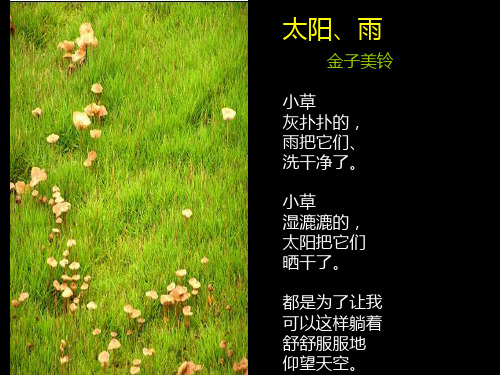 金子美玲诗选