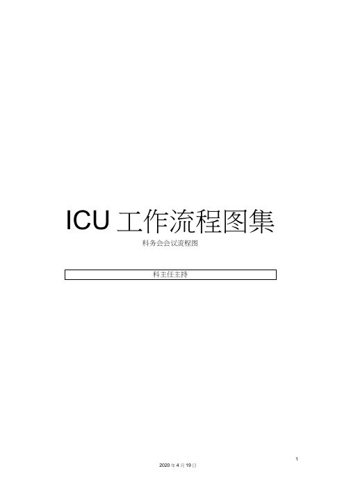 ICU工作流程图集