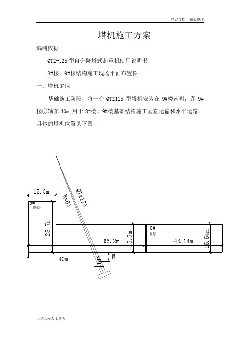 塔机施工施工方案.doc
