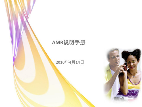 AMR说明手册v1.1