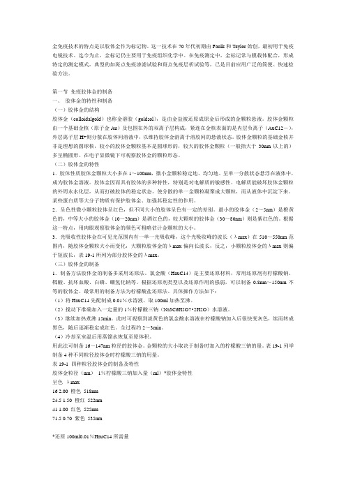 胶体金