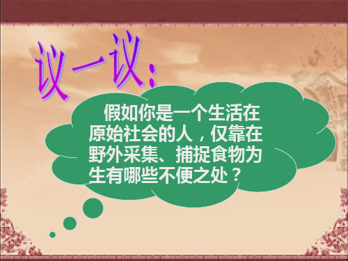 河姆渡遗址出土的骨耜