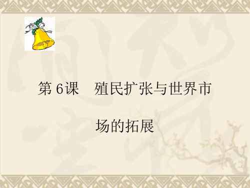 高一历史课件 人教新课标必修二 第二单元 第六课