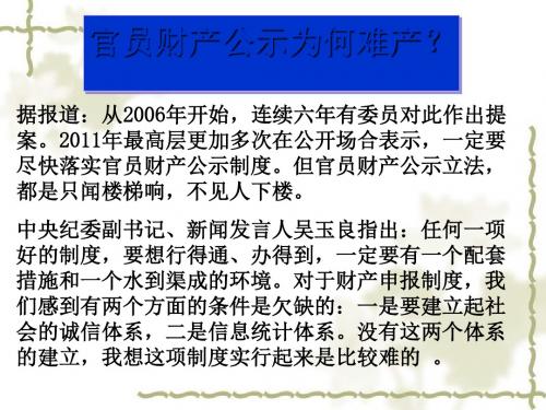 权力的行使：需要监督PPT课件34 人教课标版