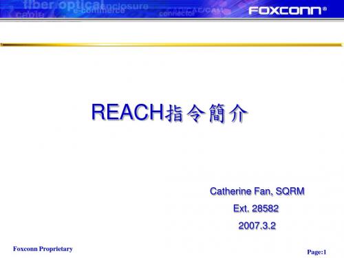 REACH指令