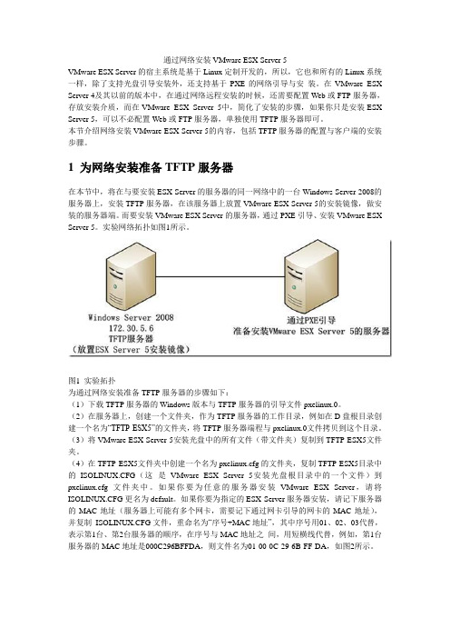 通过网络安装ESXi5
