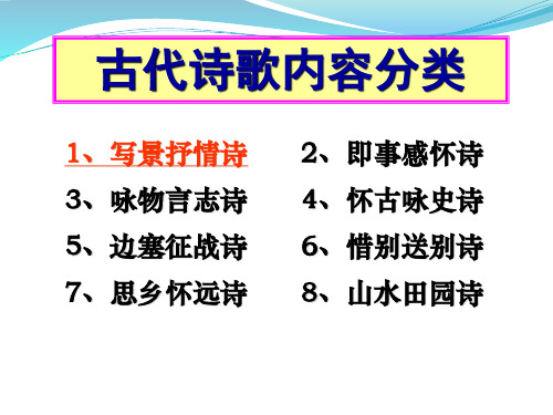 《置身诗境-缘景明情》(思路清晰)