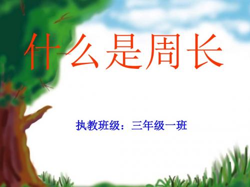 《什么是周长》PPT课件